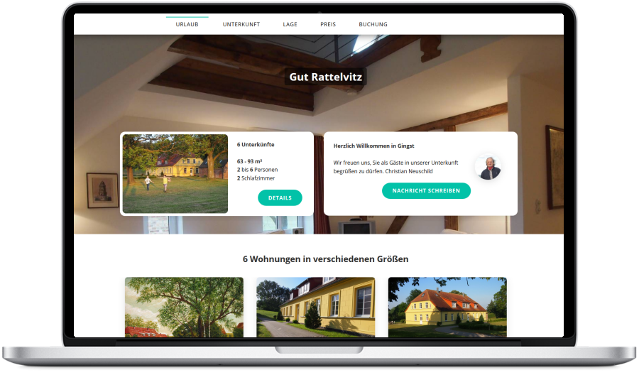 Fewosoft Website-Generator Vorschau